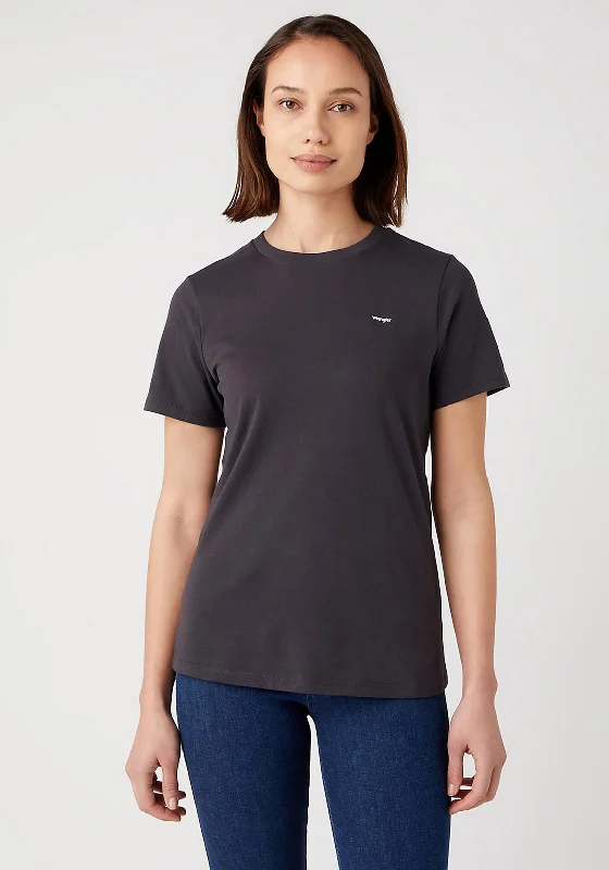 Wrangler Slim Tee T-Shirt, Faded Black