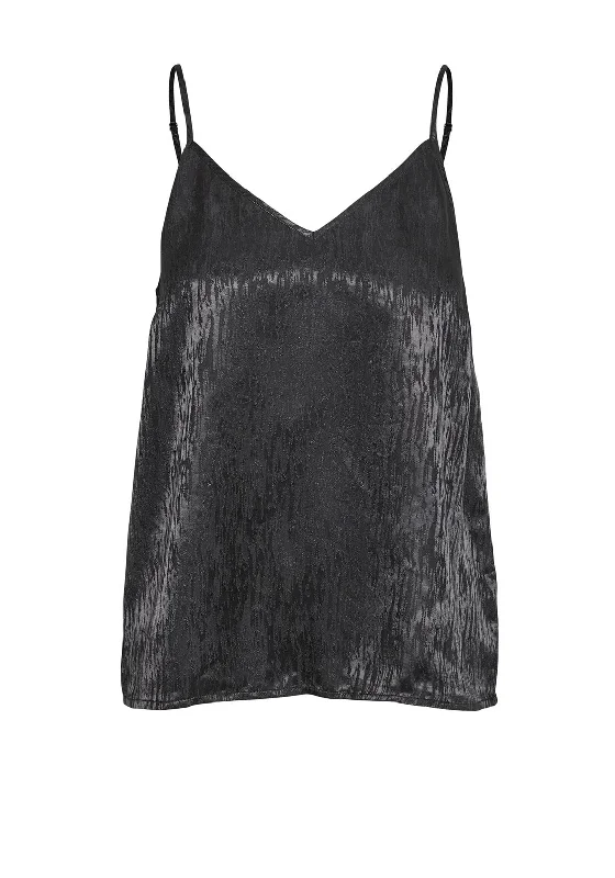 Vero Moda Sina Singlet Top, Black