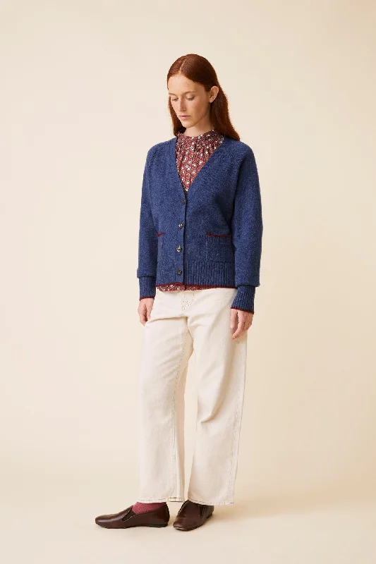 Cardigan Louison N°202 Denim Blue