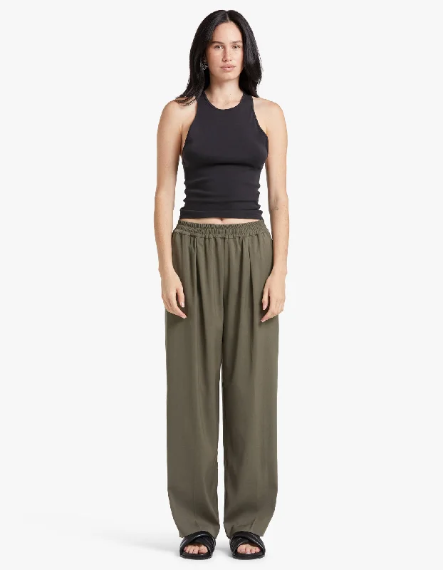 Julia Trousers 14635 - Dusty Olive