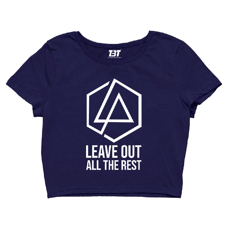 Linkin Park Crop Top - Leave Out All The Rest