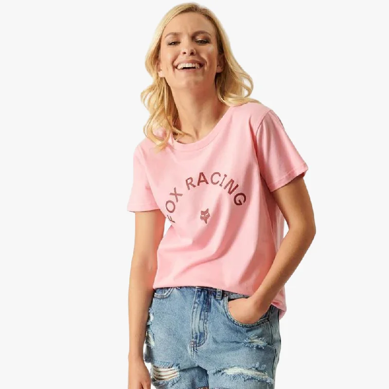 Fox Womens Racing Arch Short Sleeve Tee Flamingo