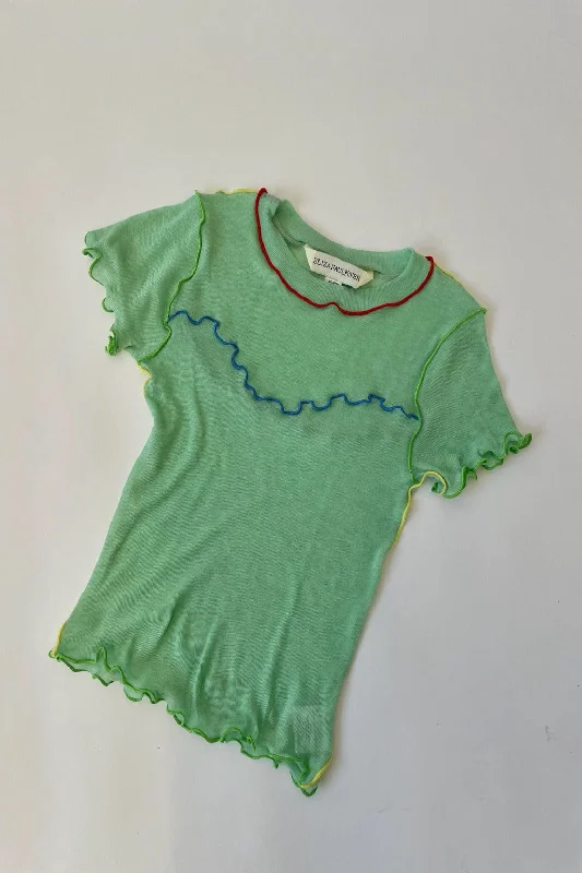 Gigi Baby Tee Mint & Multi