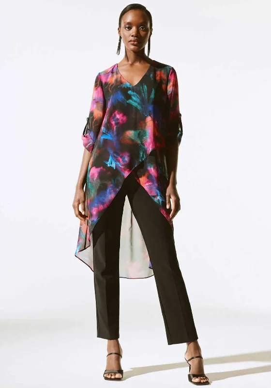 Joseph Ribkoff Wrap Tunic Top, Multi