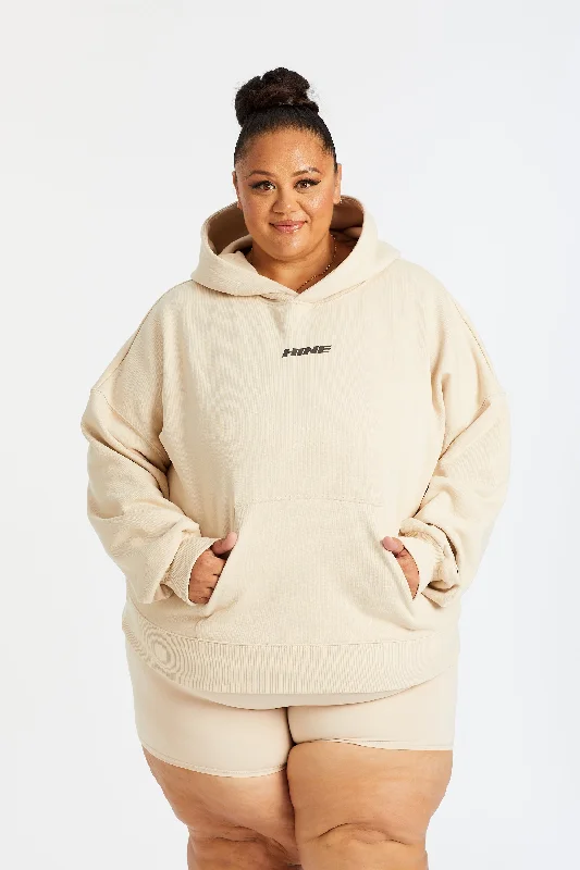 HINE HOODIE BEIGE