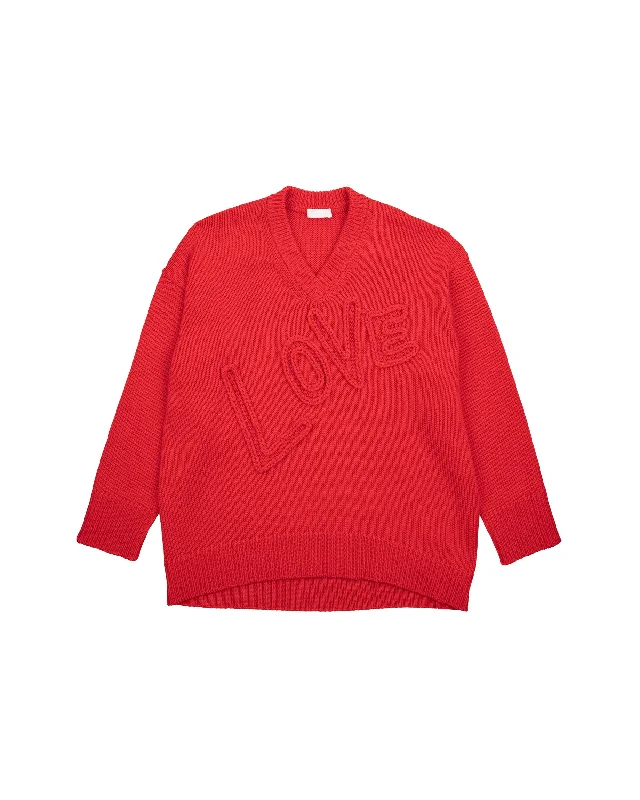 Maglia Con "Love" Top