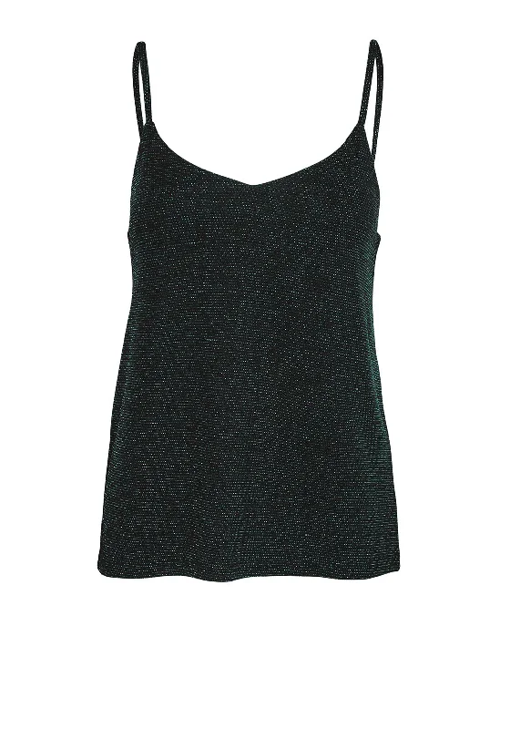 Vero Moda Anva Singlet Top, Parasailing Black