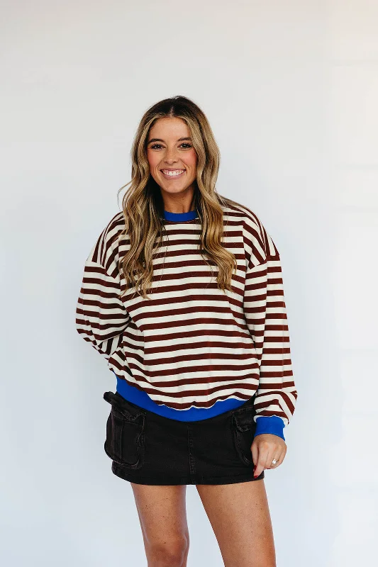 Hanleigh Stripe Top - Butter