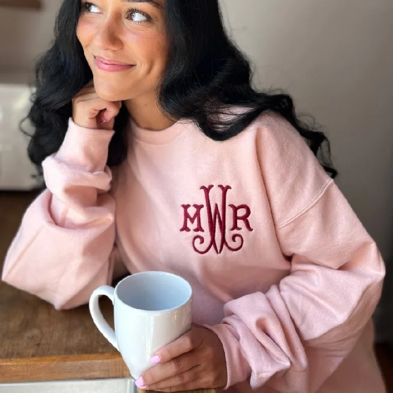 Monogrammed Crewneck Sweatshirt