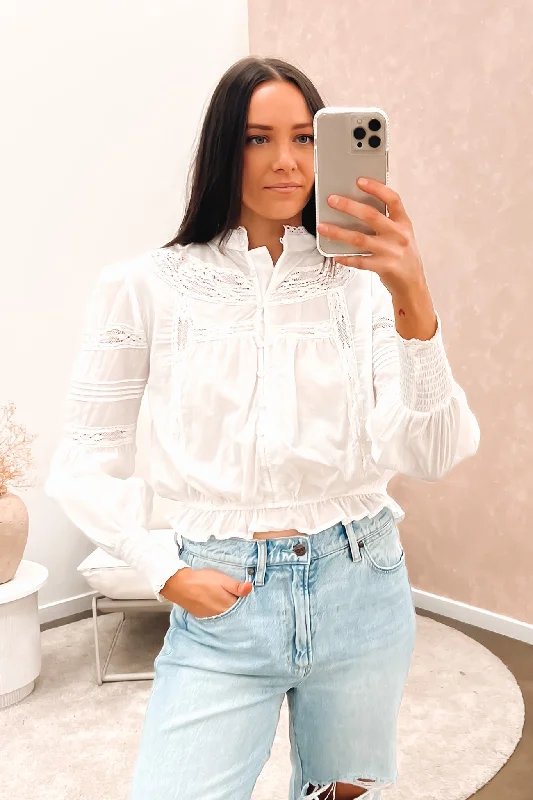 Paige Top White