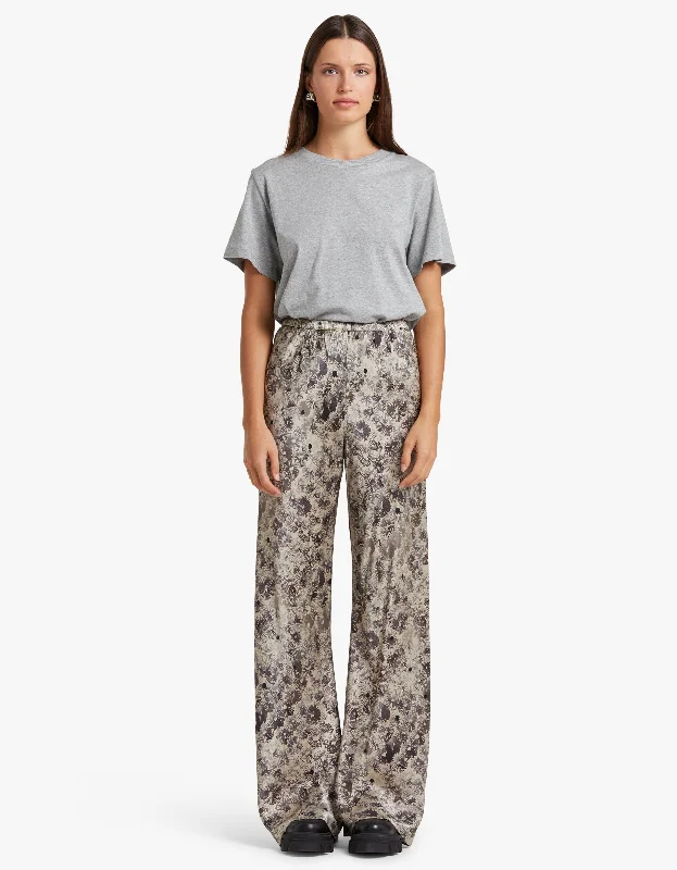 Bias Cut Pants - Aster Floral