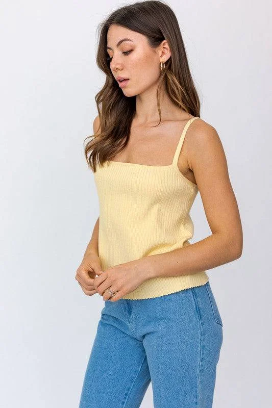 Butter Yellow Cami