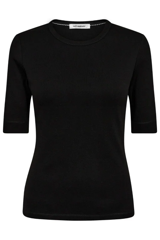 Co´couture - Grannycc Ss Tee 33016 - 96 Black