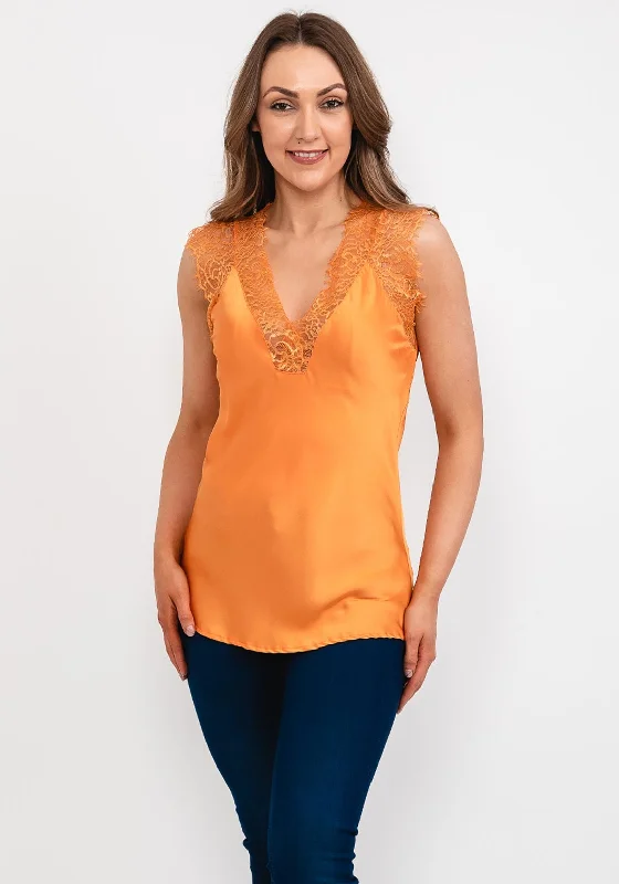 Kate & Pippa Lauren Vest Top, Orange