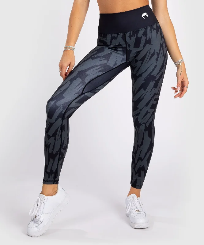 Venum Graffiti Women’s Full-Length Leggings - Urban Charcoal