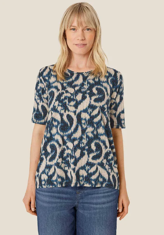 Masai Butta A-Line Top, Blue Multi