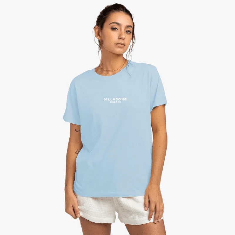 Billabong Womens Society Short Sleeve Tee Bliss Blue