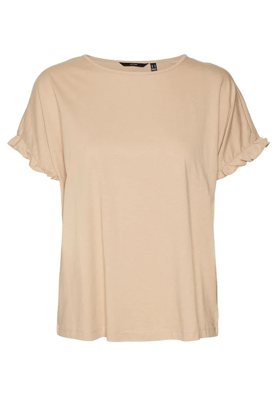 Vero Moda Dana O-Neck T-Shirt, Irish Cream