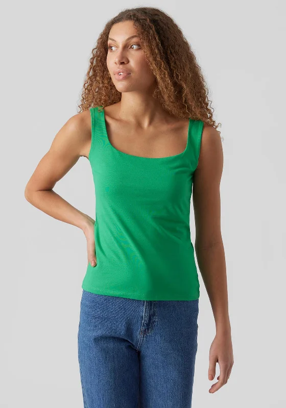 Vero Moda Ola Tank Top, Bright Green