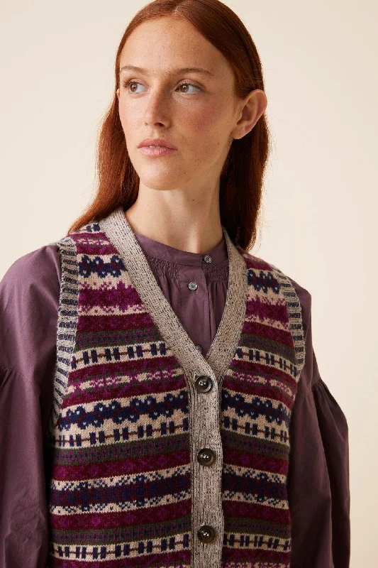 Cardigan Pauline N°204 Multicolor