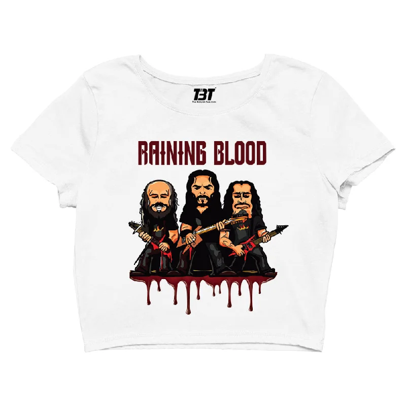 Slayer Crop Top - Raining Blood