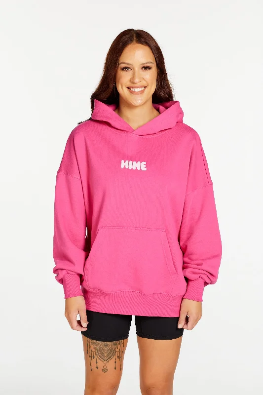 BRIGHTS OVERSIZED HOODIE PINK