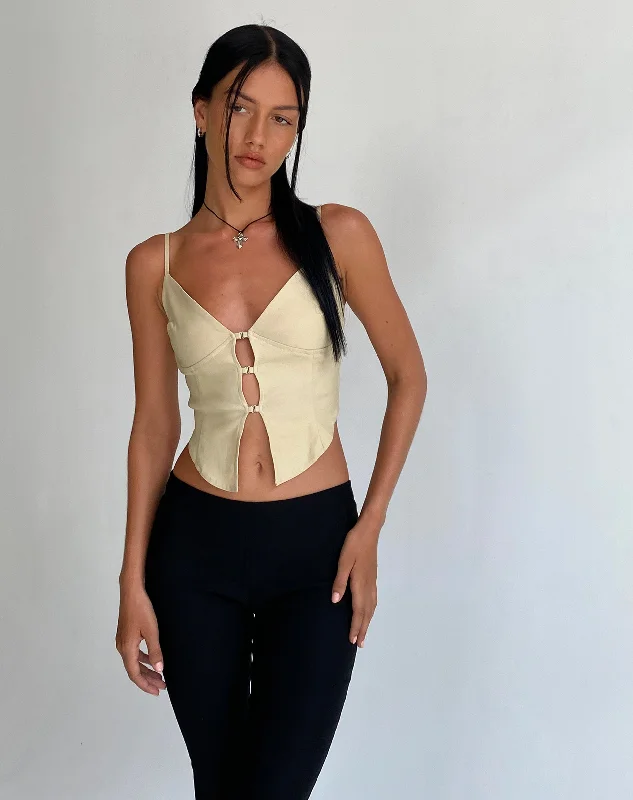 Oleta Cami Top in Cream