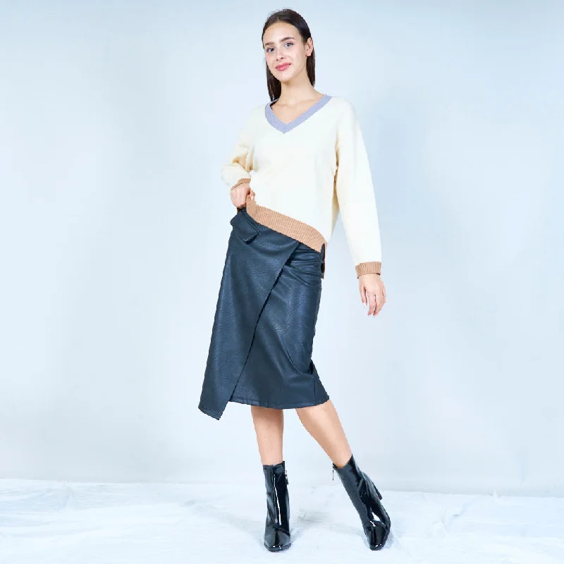 Fantastic Offers Classic V-neck knit sweater wholesale