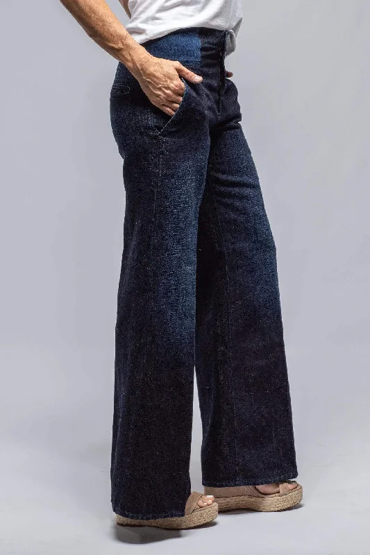 Mira Raw Denim Wide Leg Jean